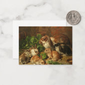 アルフレッド・リチャードソン理容師 ノートカード (正面/裏面インサイチュ)