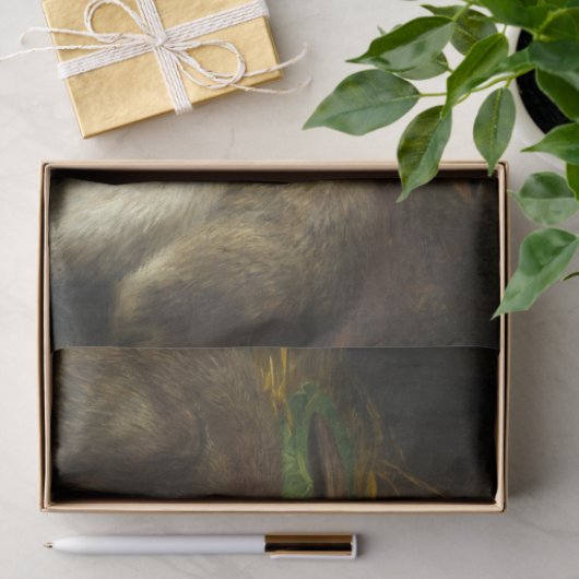 アルフレッド・リチャールによるウサギたちの幸福な家族 薄葉紙 (ギフト)