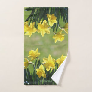 アルフレッドDaffodilsの春金王 ハンドタオル