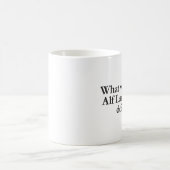 アルフ・ランドンが何をするか コーヒーマグカップ (中央)