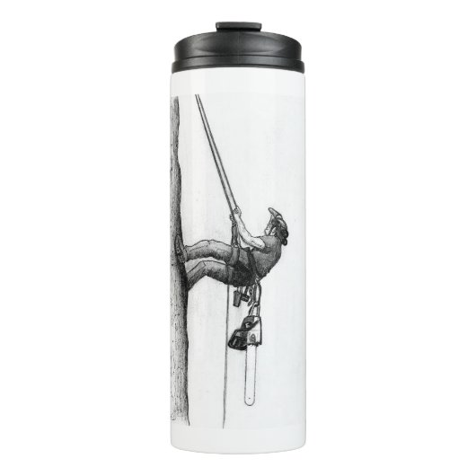 アルブアートアルボリスト樹木外科医チェーンソーカード タンブラー (正面)