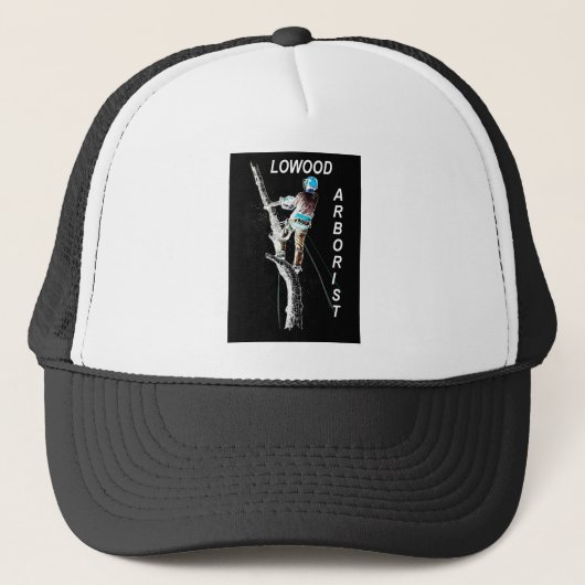 アルブアートアルボリスト樹木外科医チェーンソー風景 キャップ (正面)