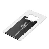 アルブアートアルボリスト樹木外科医チェーンソー風景 クレジットカード栓抜き (裏面アングル)