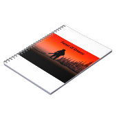 アルブアートアルボリスト樹木外科医チェーンソー風景 ノートブック (左側)