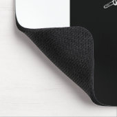 アルブアートアルボリスト樹木外科医チェーンソー風景 マウスパッド (コーナー)