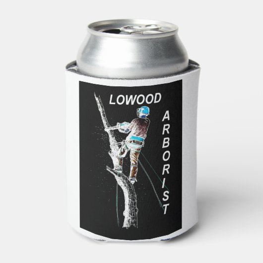 アルブアートアルボリスト樹木外科医チェーンソー風景 缶クーラー (缶正面)