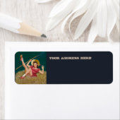 アルブエルヴィンテージ農業ファームピンアップガール ラベル (インサイチュ)