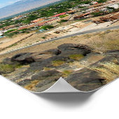 アルブカーキサンディア山脈 ポスター (角)