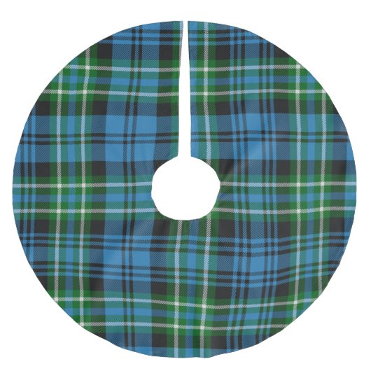 アルブトット狩りクリスマスツリースカート ブラッシュドポリエステルツリースカート (正面)