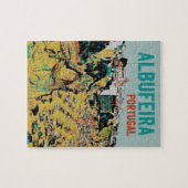 アルブフェイラアルガルヴポルトガルヴィンテージ旅行 ジグソーパズル (横)