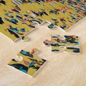 アルブフェイラアルガルヴポルトガルヴィンテージ旅行 ジグソーパズル (側面)