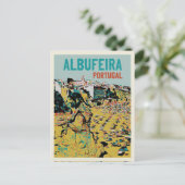 アルブフェイラガルヴラゴスコーストポルトガル旅行 ポストカード (スタンド正面)