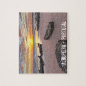 アルブフェイラ – ポルトガル。アルガルヴェでの夏休み ジグソーパズル (縦)