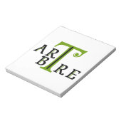 アルブルアルツリー芸術 ノートパッド (回転)