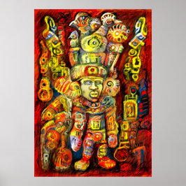 **アルブルーノ**のデジタルユニークアート ポスター