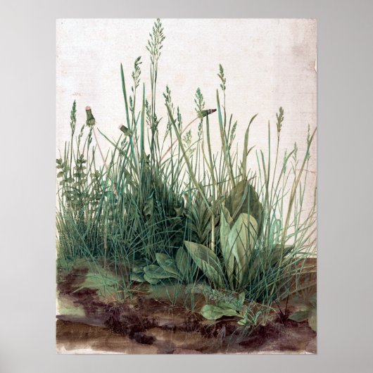 アルブレクテデューラーザターフの大きなピース ポスター (正面)