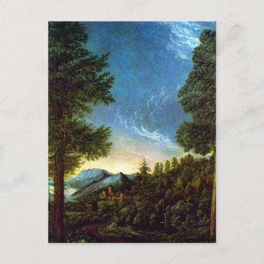 アルブレチアルトドルファーダヌベランドスケープレーゲンスブルク ポストカード (正面)