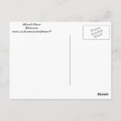 アルブレチドゥラリノセロス ポストカード (裏面)