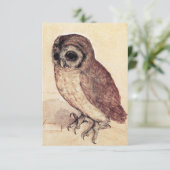 アルブレチドゥラーザリトルフクロウ招待状 招待状 (スタンド正面)