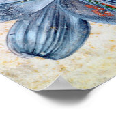 アルブレチドゥラー – ユリの勉強 ポスター (角)