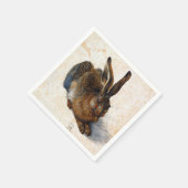 アルブレッチデュラヤングヘア スタンダードカクテルナプキン (角)