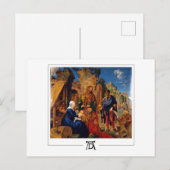 アルブレッチデュラー#3 -ファインアートはがき ポストカード (正面/裏面)