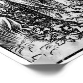 アルブレッチデューラー版木、銅版、版画シーモンスター ポスター (角)