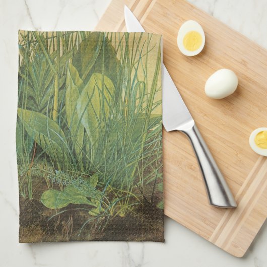 アルブレッ素晴らしチ・デュラーの大きなターフ キッチンタオル (四つ折り)