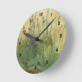アルブレッ素晴らしチ・デュラーの大きなターフ ラウンド壁時計 (傾斜)