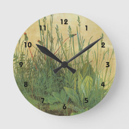 アルブレッ素晴らしチ・デュラーの大きなターフ ラウンド壁時計