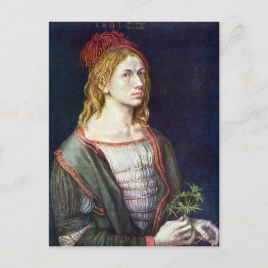 アルブレヒトのデュラー – 自画像3 ポストカード (正面)