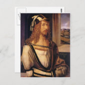 アルブレヒトの自画像 ポストカード (正面/裏面)