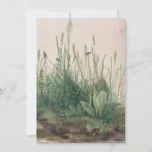 アルブレヒトデュラー素晴らしピースオブターフ 招待状 (正面)