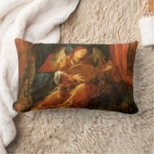 アルブレヒトバラガーランズエンジェルの饗宴 ランバークッション (ブランケット)