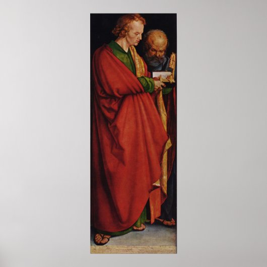 アルブレヒト四つの使徒のパネ離れル ポスター (正面)