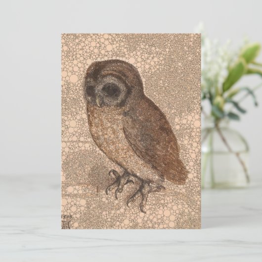 アルブレヒト・ダラーの後の小さなフクロウと無限の点 シーズンカード (スタンド正面)