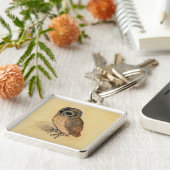 アルブレヒト・ダラー・ザ・リトルフクロウ キーホルダー (側面)