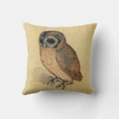 アルブレヒト・ダラー・ザ・リトルフクロウ クッション (裏面)