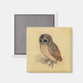 アルブレヒト・ダラー・ザ・リトルフクロウ マグネット (正面/裏面)