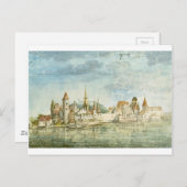 アルブレヒト・デュラーによって北から見られるインスブルック ポストカード (正面/裏面)