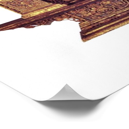 アルブレヒト・デュラーによる三位一体の崇拝 ポスター (角)