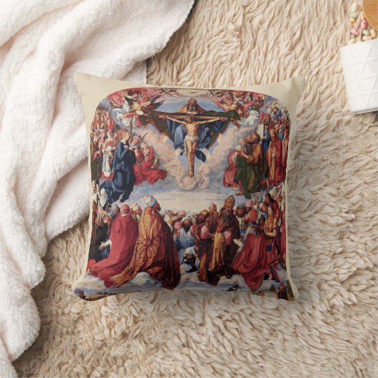アルブレヒト・デュラーによる三位一体の崇拝, 1511 クッション (ブランケット)