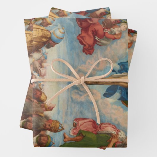 アルブレヒト・デュラーによる三位一体の崇拝, 1511 ラッピングペーパーシート (インサイチュ)