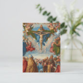 アルブレヒト・デュラーによる三位一体詳細の崇拝 ポストカード (スタンド正面)