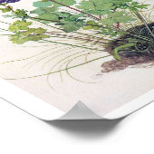 アルブレヒト・デュラーのアクレジアバルガリス花 ポスター (角)