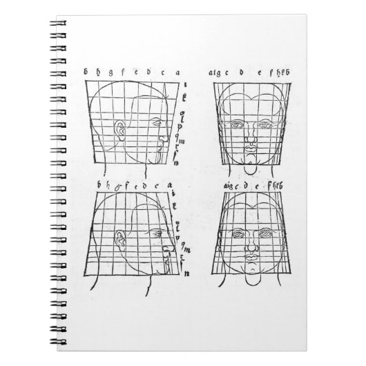 アルブレヒト・デュラーの勉強 ノートブック (正面)