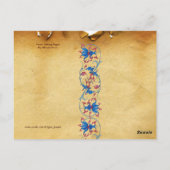 アルブレヒト・デュラーの天使を作る音楽 ポストカード (裏面)