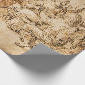 アルブレヒト・デュラーの天使を作る音楽 ラッピングペーパー (角)