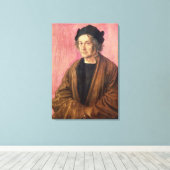 アルブレヒト・デュラーの父， 1497 キャンバスプリント (インサイチュ (ウッドフロア))