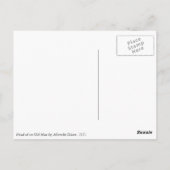 アルブレヒト・デュラーの老人の首 ポストカード (裏面)